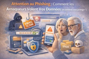 Attention au Phishing : Comment les Arnaqueurs Volent Vos Données (et comment vous protéger !)